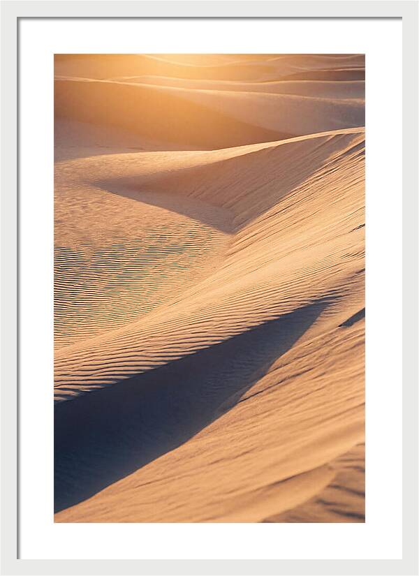 Sossusvlei Sand Dunes At Sunset