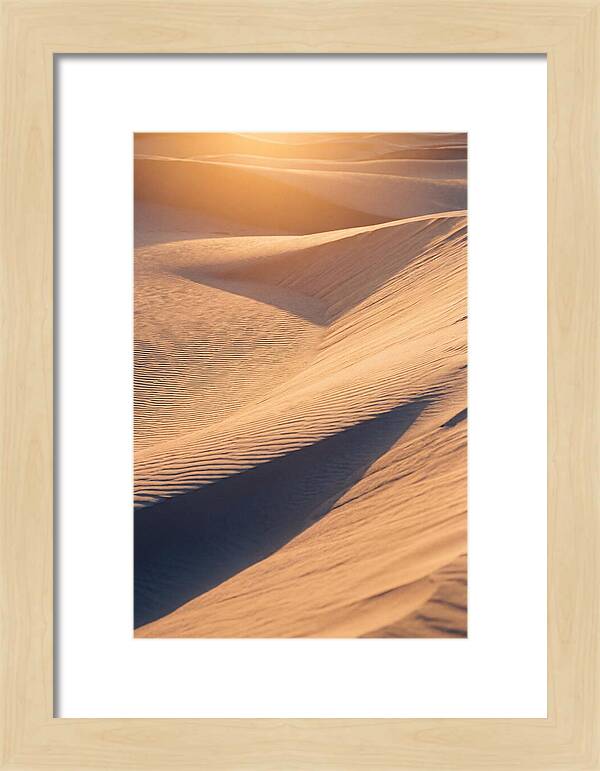 Sossusvlei Sand Dunes At Sunset