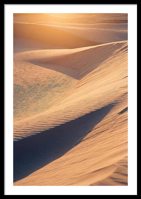 Sossusvlei Sand Dunes At Sunset