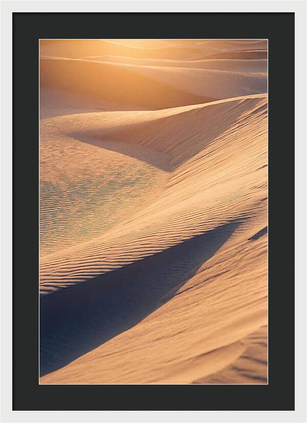 Sossusvlei Sand Dunes At Sunset