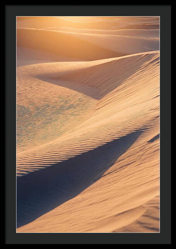 Sossusvlei Sand Dunes At Sunset