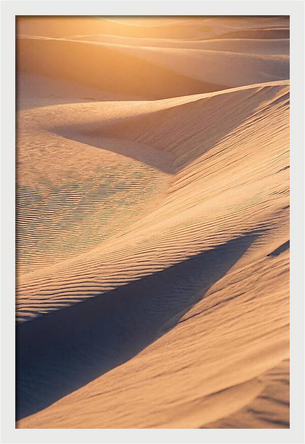 Sossusvlei Sand Dunes At Sunset