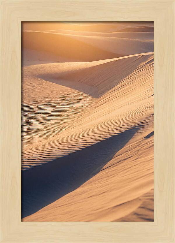 Sossusvlei Sand Dunes At Sunset