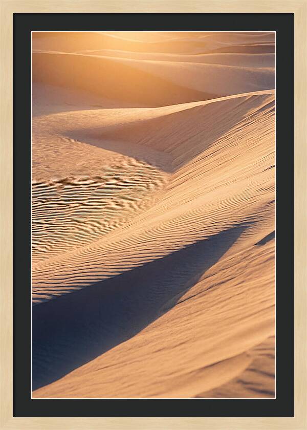 Sossusvlei Sand Dunes At Sunset