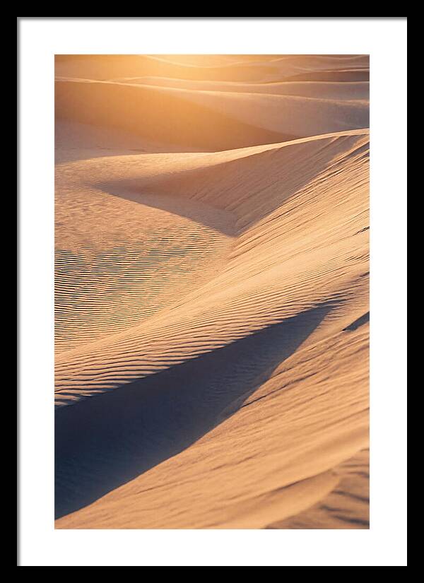 Sossusvlei Sand Dunes At Sunset