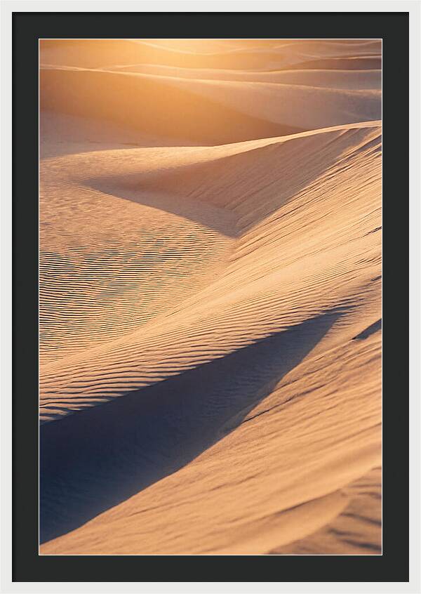 Sossusvlei Sand Dunes At Sunset