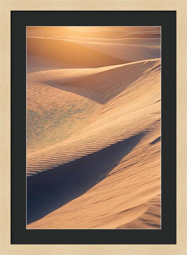 Sossusvlei Sand Dunes At Sunset