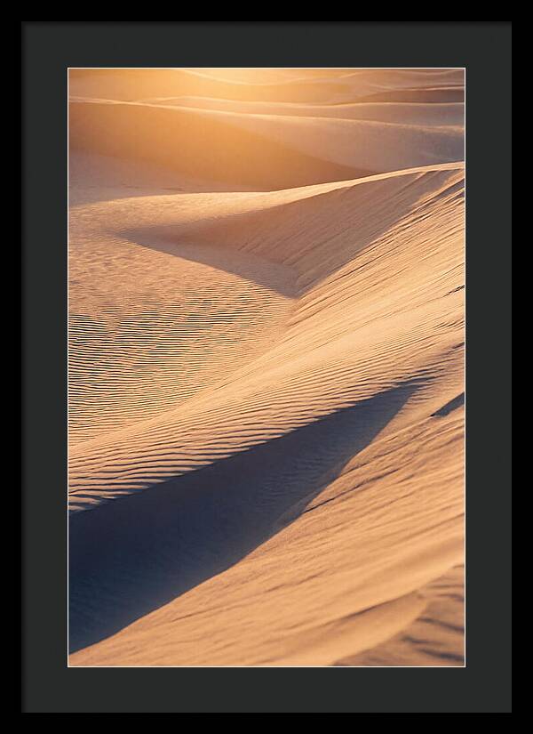 Sossusvlei Sand Dunes At Sunset