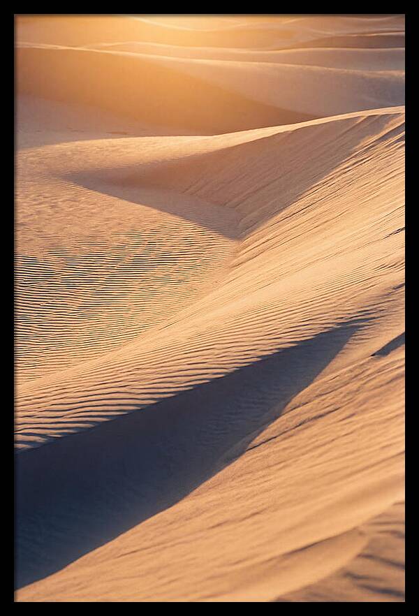 Sossusvlei Sand Dunes At Sunset