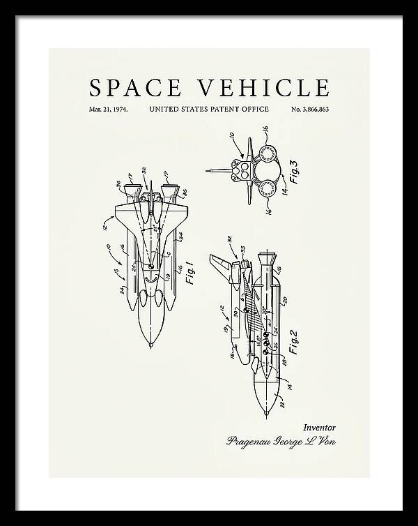 Space Vehicle Minimalist Patent Us3866863