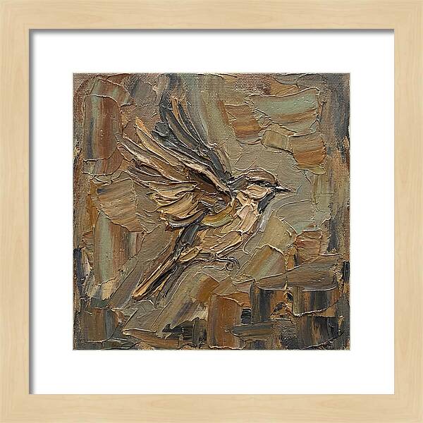 Sparrow In Flight