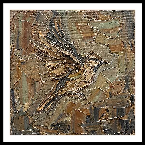 Sparrow In Flight