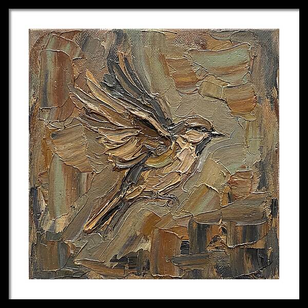 Sparrow In Flight