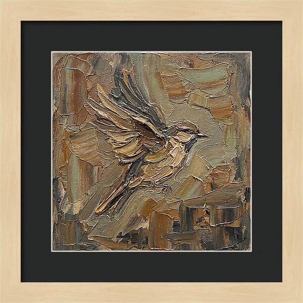 Sparrow In Flight