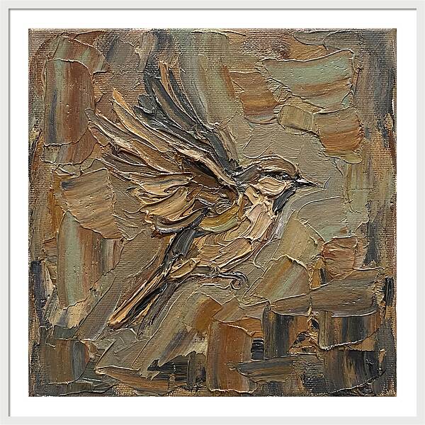 Sparrow In Flight