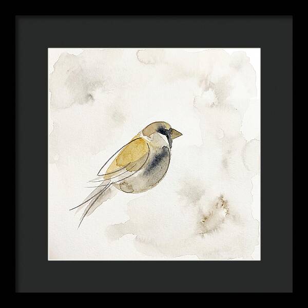 Sparrow In Soft Watercolor