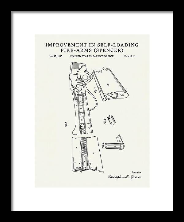 Spencer Rifle Minimalist Patent Us45952