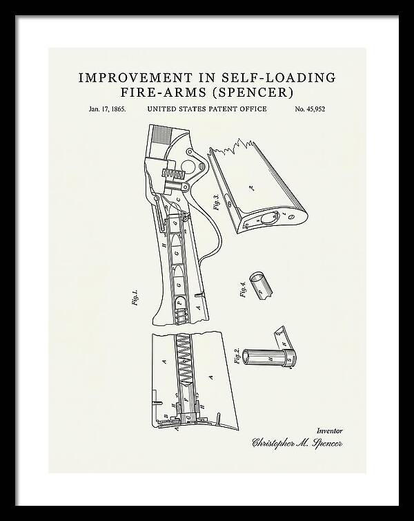 Spencer Rifle Minimalist Patent Us45952