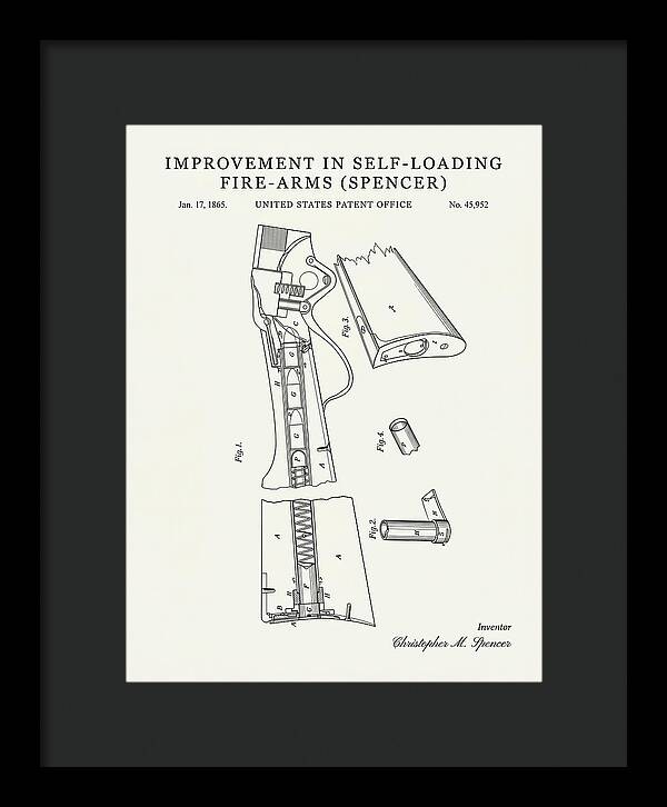 Spencer Rifle Minimalist Patent Us45952