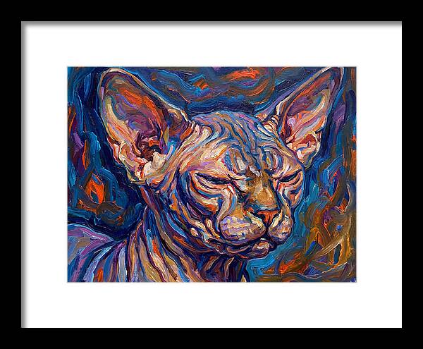 Sphynx Cat Expressionism