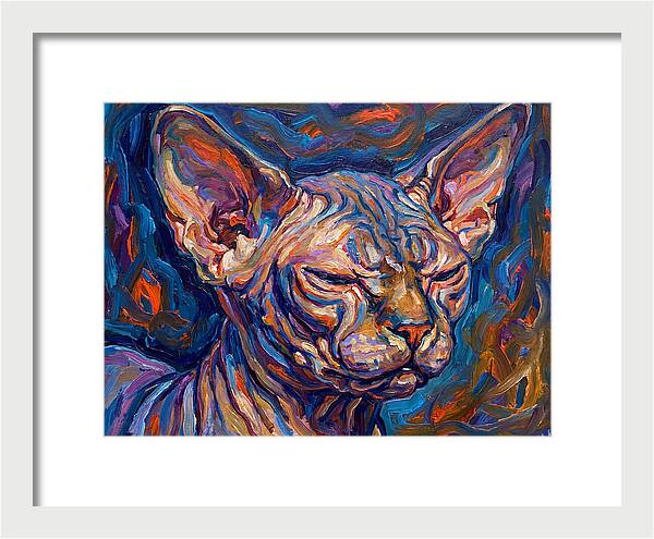 Sphynx Cat Expressionism