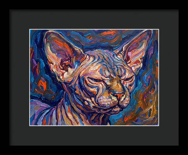 Sphynx Cat Expressionism