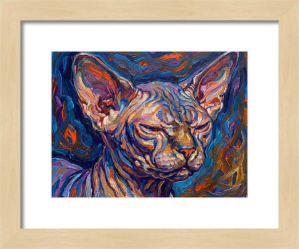 Sphynx Cat Expressionism