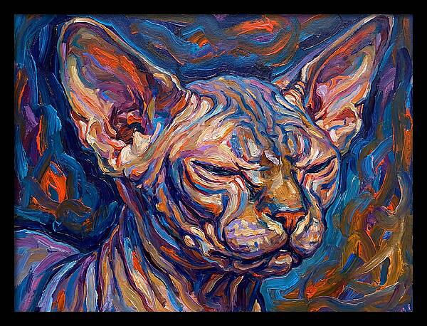 Sphynx Cat Expressionism