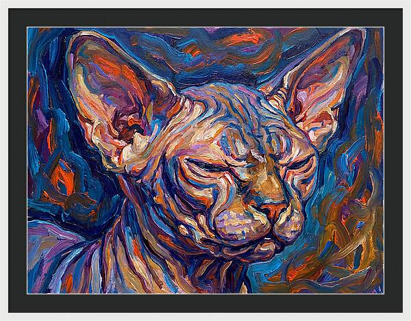 Sphynx Cat Expressionism