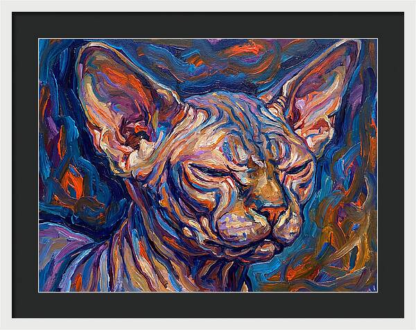Sphynx Cat Expressionism