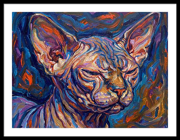 Sphynx Cat Expressionism