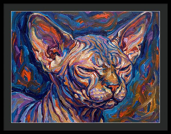 Sphynx Cat Expressionism