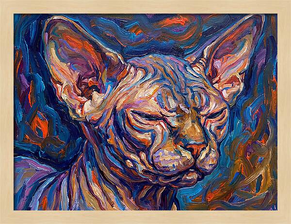 Sphynx Cat Expressionism