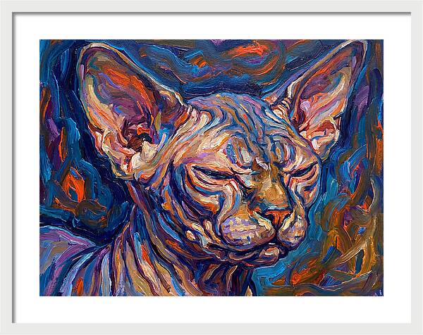 Sphynx Cat Expressionism