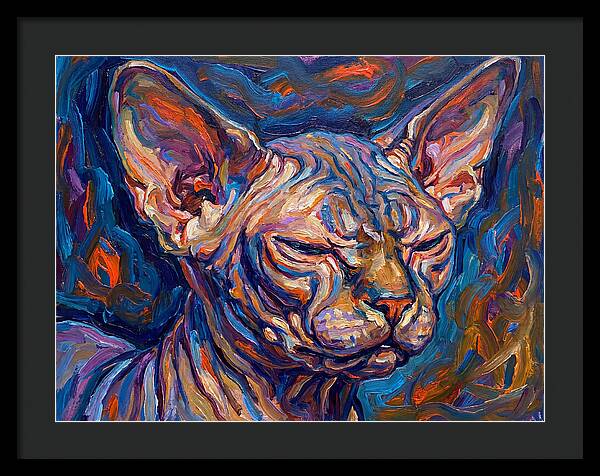 Sphynx Cat Expressionism