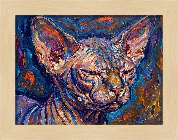 Sphynx Cat Expressionism