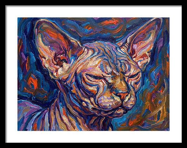 Sphynx Cat Expressionism