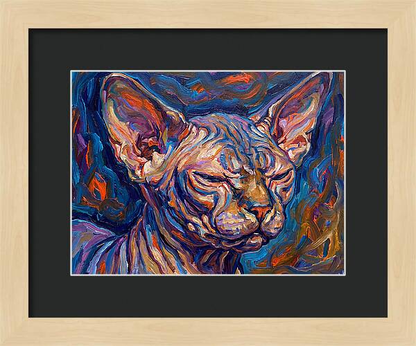 Sphynx Cat Expressionism
