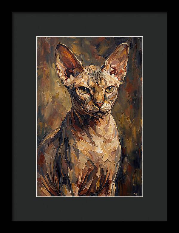 Sphynx Cat Portrait