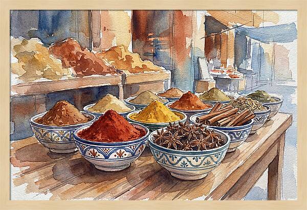 Spice Market Still Life