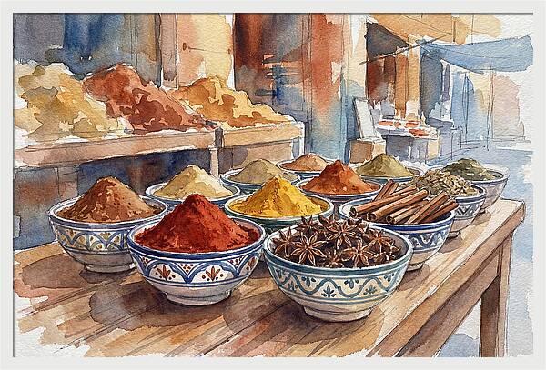Spice Market Still Life
