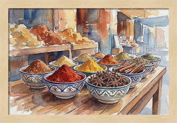 Spice Market Still Life