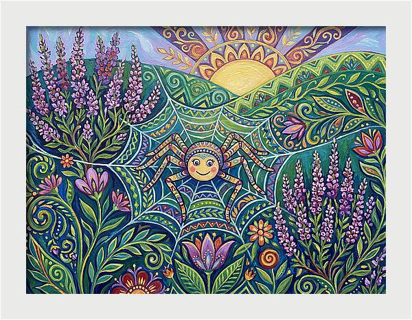 Spider Folk In Bloom