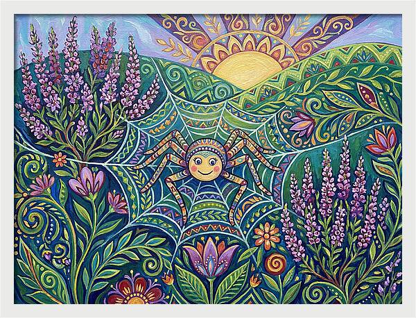 Spider Folk In Bloom