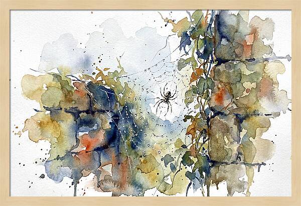 Spider In A Web