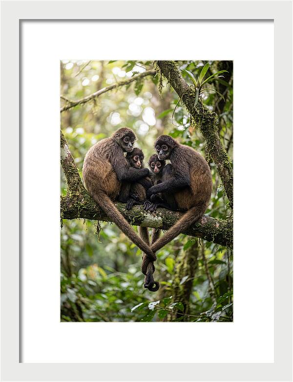 Spider Monkey Family