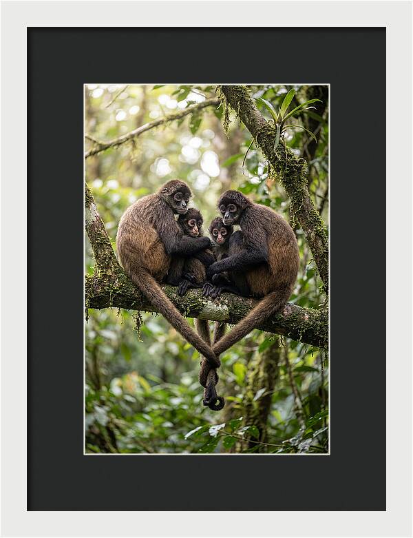 Spider Monkey Family