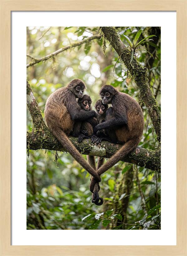 Spider Monkey Family