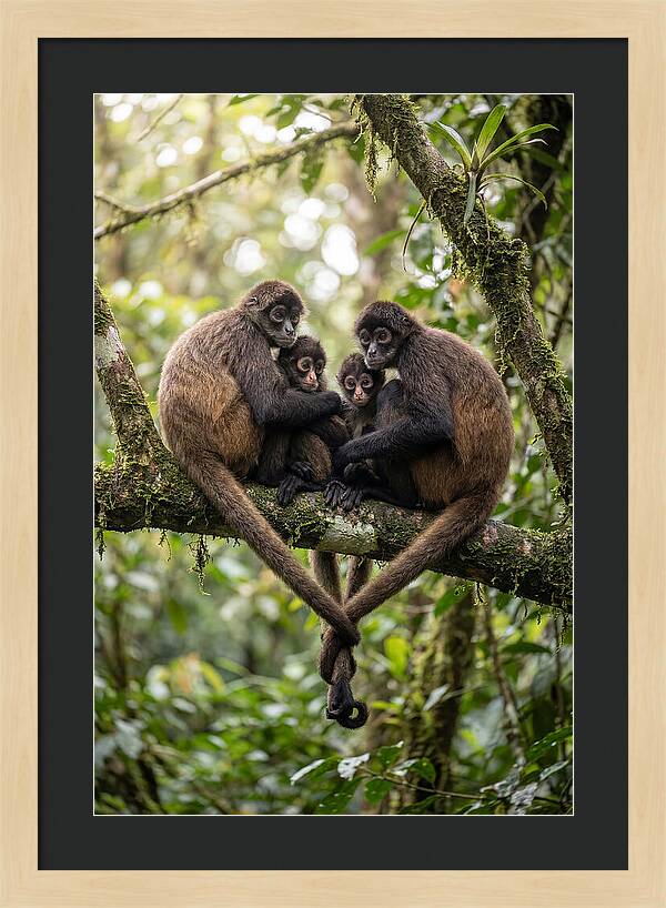 Spider Monkey Family