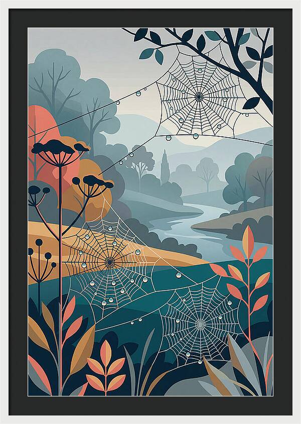 Spider Webs In Nature